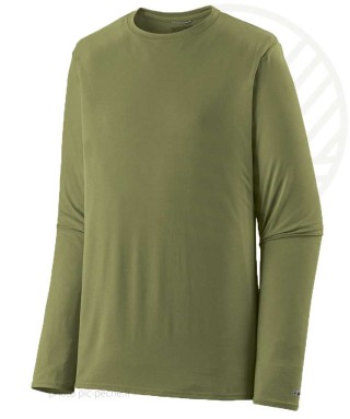 T-Shirt PATAGONIA Tropic Comfort Natural Crew Buckhorn Green | PLC-PECHE.FR