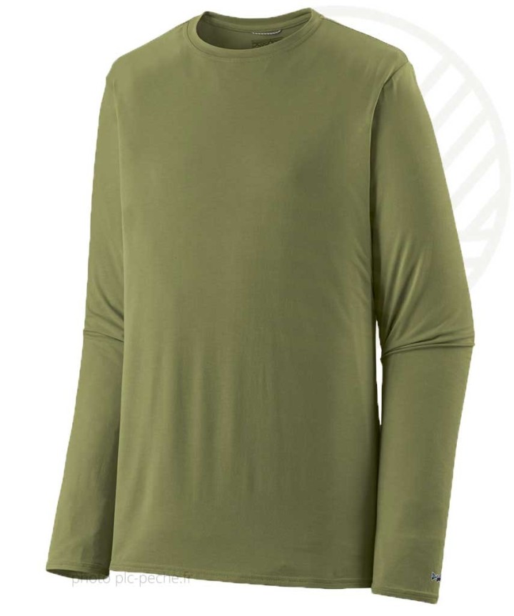 T-Shirt PATAGONIA Tropic Comfort Natural Crew Buckhorn Green | PLC-PECHE.FR