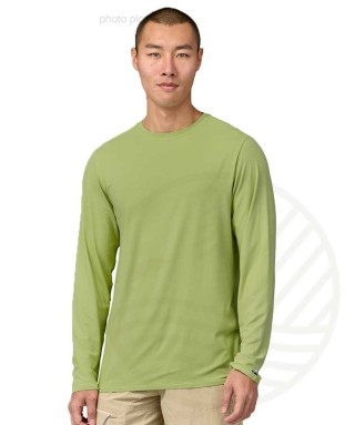 T-Shirt PATAGONIA Tropic Comfort Natural Crew Buckhorn Green | PLC-PECHE.FR