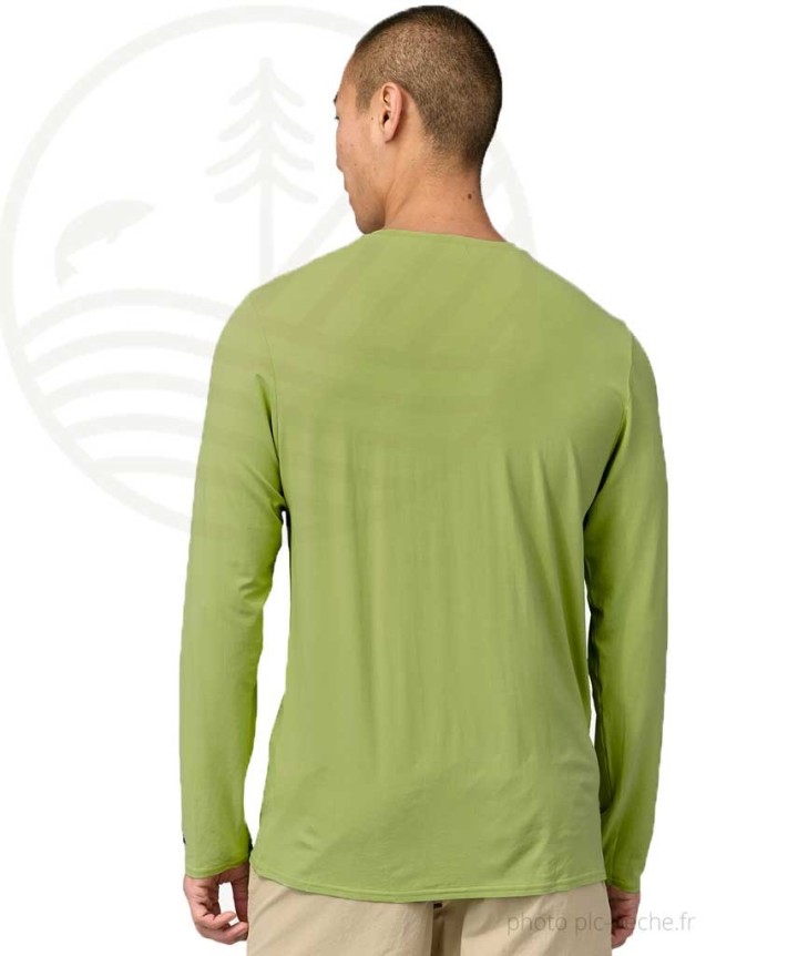 T-Shirt PATAGONIA Tropic Comfort Natural Crew Buckhorn Green | PLC-PECHE.FR