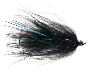 Mouche Steelhead Crandall's Devils Candy Black | PLC FLY SHOP