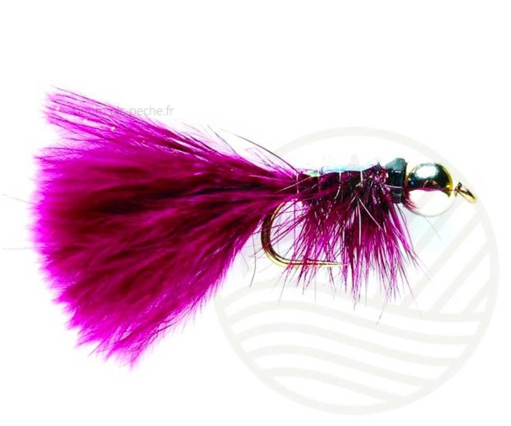 Mouche FULLING MILL JW Nymph Claret S6 | PLC-PECHE.FR