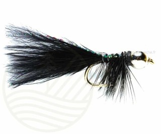 Mouche FULLING MILL JW Nymph Black S6 | PLC-PECHE.FR