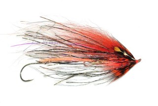 Mouche AQUAFLIES Steelhead Senoy's Predator Scandi orange/gold | PLC-PECHE.FR