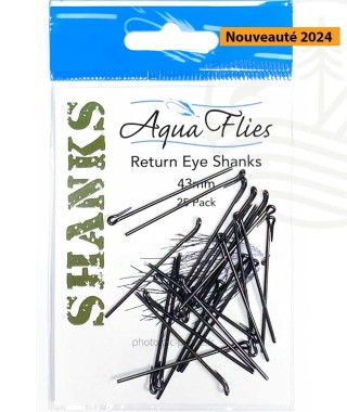 Return eye shanks AQUA FLIES | PLC-PECHE.FR
