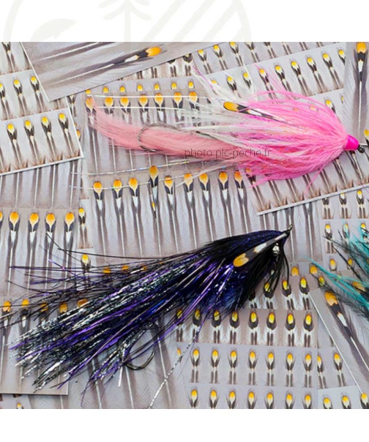 AQUA FLIES Un-Real Jungle Cocks | PLC-PECHE.FR