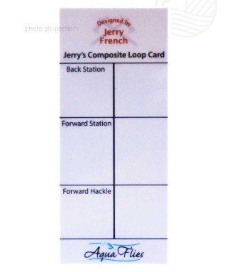 Loop Card AQUA FLIES Jerry's Composite | PLC-PECHE.FR