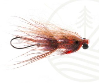 Mouche Trout Spey Tube Intruder Rust  | PLC-PECHE.FR