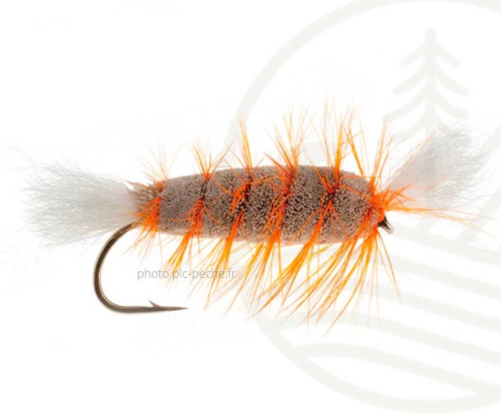 Mouche Saummon/Steelhead Bomber Gray/Orange