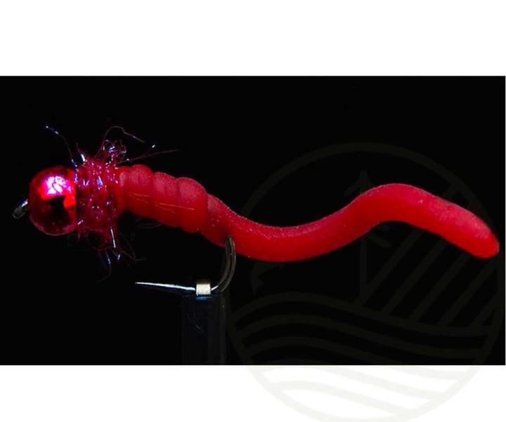 Mouche MDC Nymphe Worm 4 BL H12 | PLC-PECHE.FR