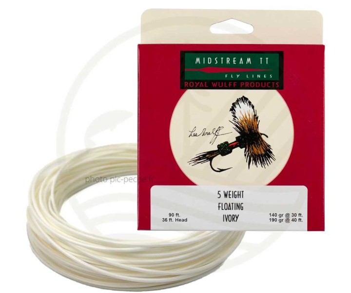 Soie Royal Wulff Triangle Taper Flottante Ivoire TTF | PLC-PECHE.FR