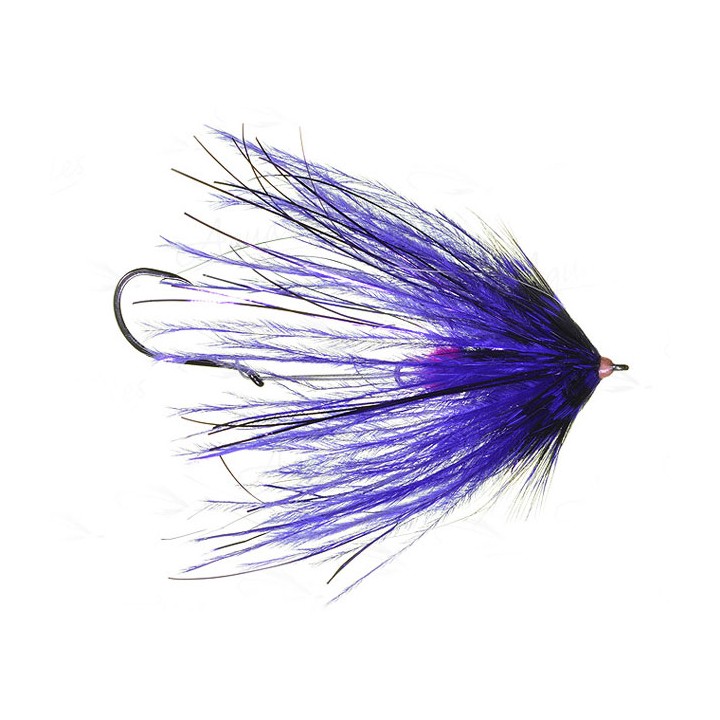 Mouche steelhead intruder fish taco purple | PLC-PECHE.FR