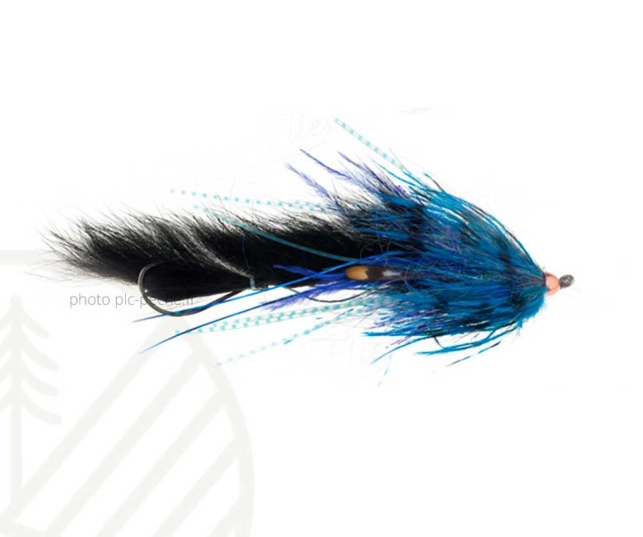 Mouche Intruder Mini dirty hoh black/blue - PLC FLY SHOP