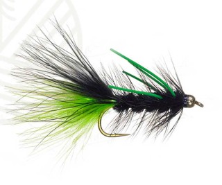 Mouche TDF Wolly Bugger Black/Chartreuse | PLC FLY SHOP