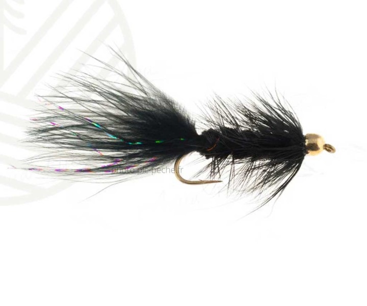 Mouche TDF Black Wolly Bugger | PLC FLY SHOP