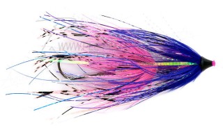 Mouche saumon AQUA FLIES king Stu's chinook intruder Pink / Purple - PLC FLY SHOP
