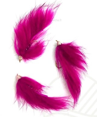 Mouche J:SON Cone Zonker Pink H6 | PLC-PECHE.FR