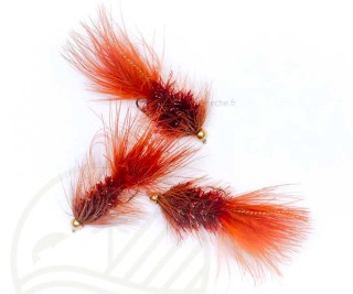 Mouche J:SON GH Wolly Bugger Brown H6 | PLC-PECHE.FR