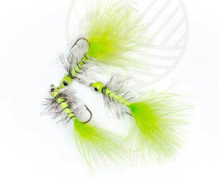 Mouche J:SON Epoxy Bugger Chartreuse H8 | PLC-PECHE.FR
