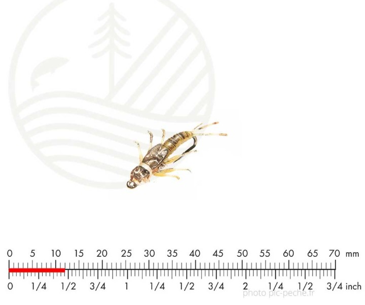 Mouche J:SON Tungstene MayFly Olive Brown H18 | PLC-PECHE.FR