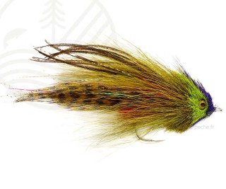 Mouche FULLING MILL Serge's Wrasse Olive S6/0 | PLC-PECHE.FR