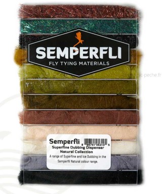 Dubbing SEMPERFLI Superfine Dispenser Natural | PLC-PECHE.FR