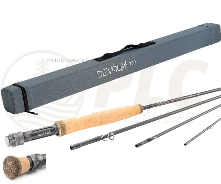 Canne à mouche DEVAUX T50 10' soie 2/3 | PLC-PECHE.FR