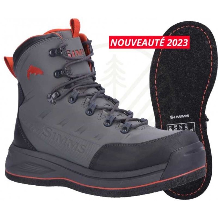 Pack SIMMS Freestone Smoke Feutre | PLC-PECHE.FR