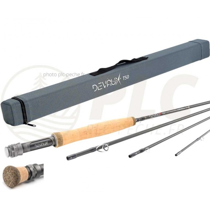 Canne à mouche DEVAUX T50 10' soie 5/6 | PLC-PECHE.FR