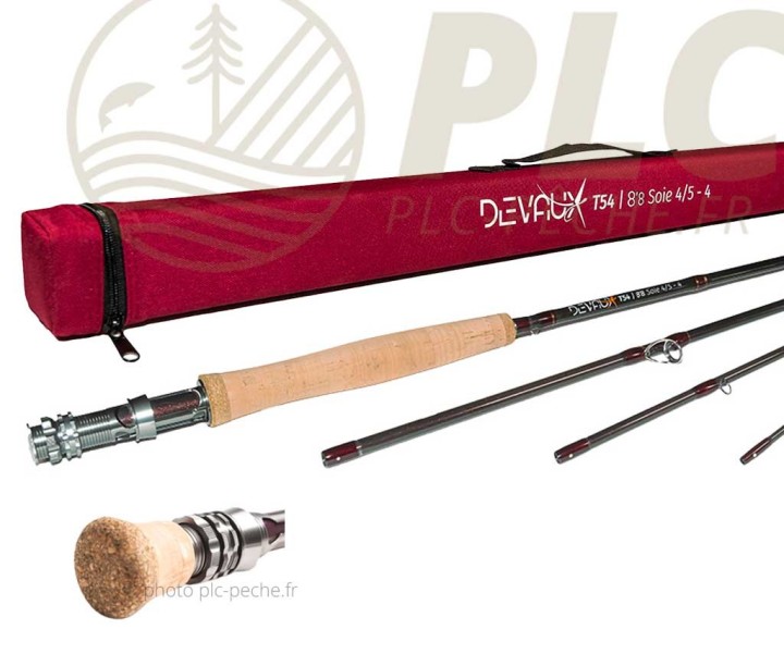 Canne à mouche DEVAUX T54 9'6 soie 2/3 | PLC-PECHE.FR