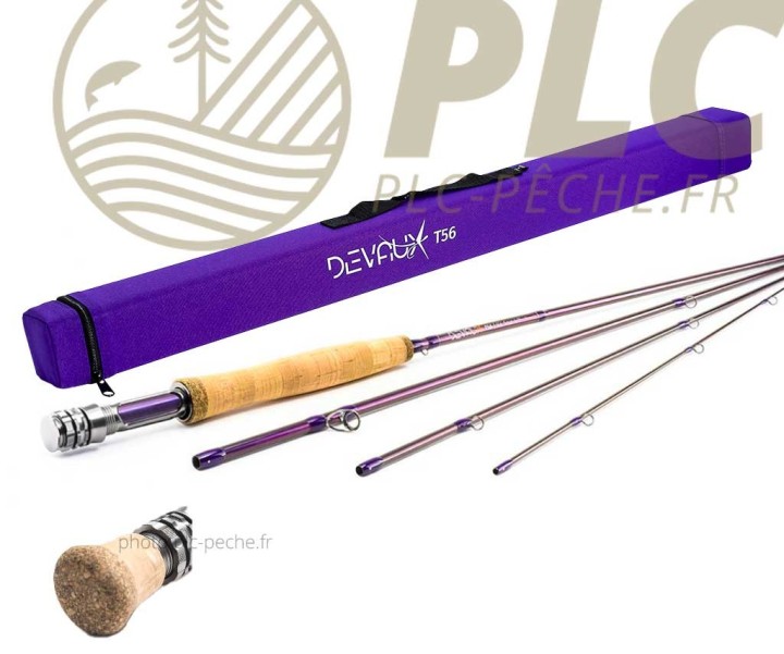 Canne à mouche DEVAUX T56 10' soie de 5/6 | PLC-PECHE.FR