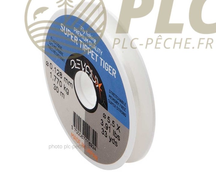 Fils Nylon DEVAUX Super Tippet Tiger | PLC-PECHE.FR