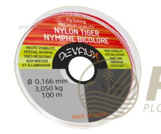Fils Nylon DEVAUX Tiger Nymphe Bicolore | PLC-PECHE.FR