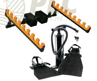 Kit CAP-V DEVAUX Pompe + Palmes + Repose Canne | PLC-PECHE.FR
