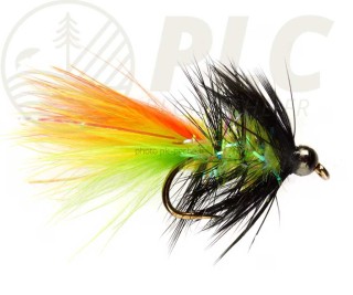 Mouche FULLING MILL Mini Shimmer Bugger Fire Tiger H8 | PLC-PECHE.FR