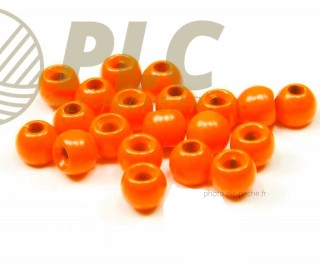 Billes Laiton PLC Orange par 25 | PLC-PECHE.FR