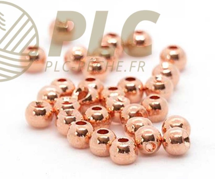 Billes Laiton PLC Cuivre par 25 | PLC-PECHE.FR