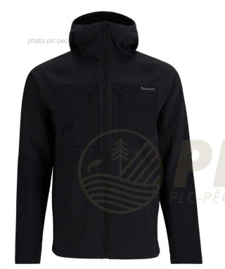 Hoody SIMMS Confluence Black | PLC-PECHE.FR