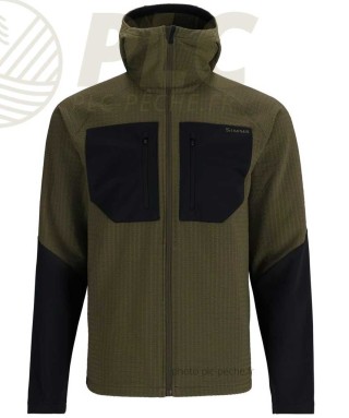 Hoody SIMMS Confluence Black | PLC-PECHE.FR