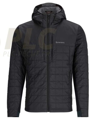 Veste SIMMS Fall Run Hybrid Black | PLC-PECHE.FR