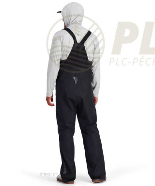 Salopette SIMMS Challenger Bib Black | PLC-PECHE.FR
