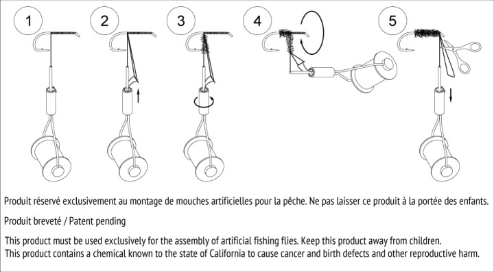 Porte Bobine HOOKBOBBIN