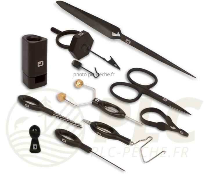 Fly Tying Tool kit Complet Loon Black | PLC-PECHE.FR