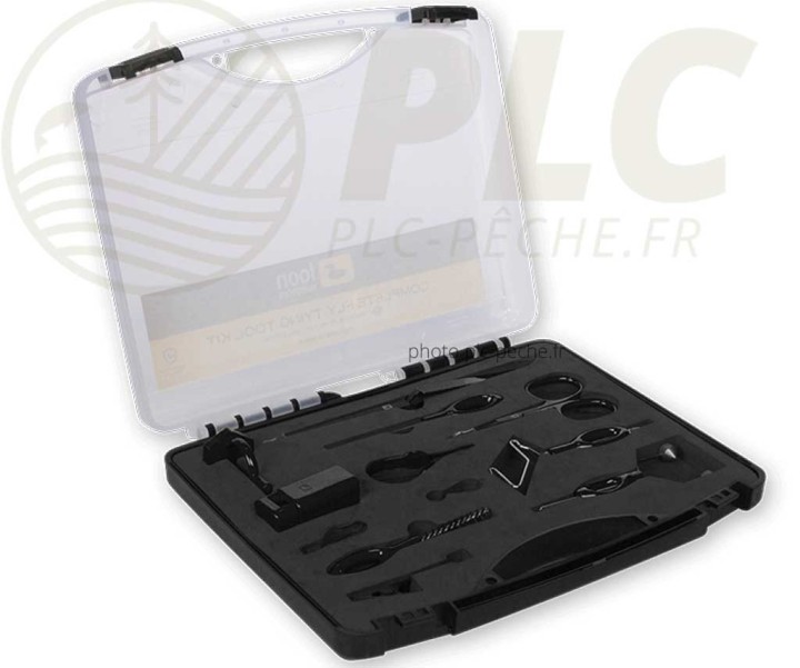 Fly Tying Tool kit Complet Loon Black | PLC-PECHE.FR