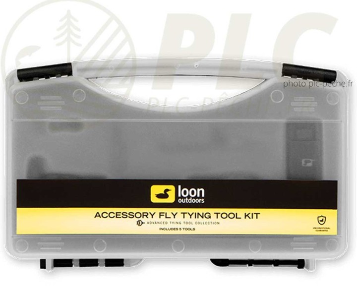 Fly Tying Tool Accessoires kit Loon Black | PLC-PECHE.FR