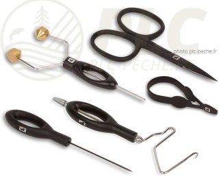 Core Fly Tying Tool kit Loon Black | PLC-PECHE.FR