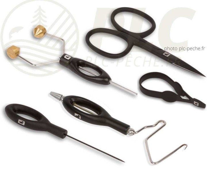 Core Fly Tying Tool kit Loon Black | PLC-PECHE.FR