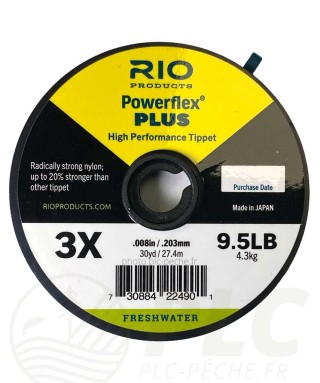 Fils Nylon RIO Powerflex Plus (27.40m) - PLC FLY SHOP