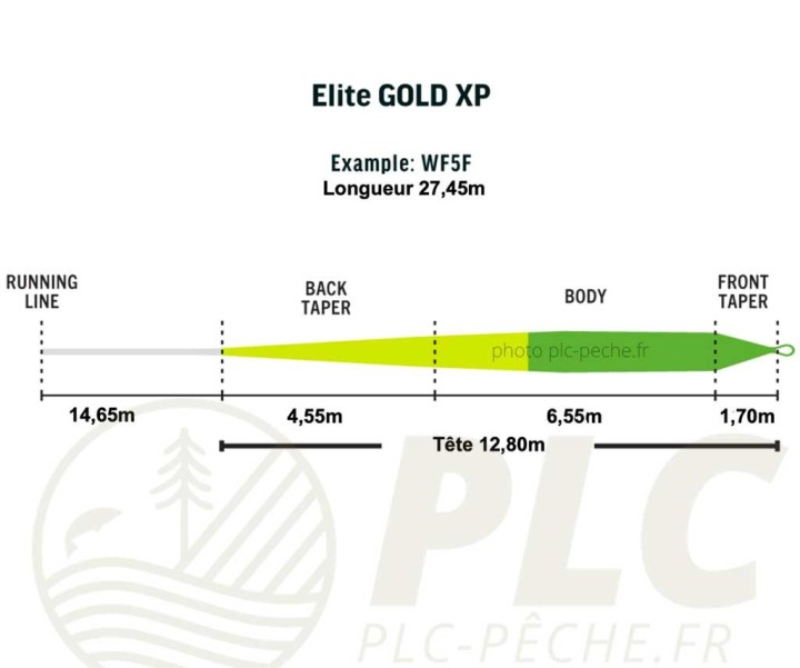 Soie RIO ELITE GOLD XP | PLC FLY SHOP