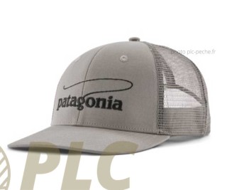 Casquette PATAGONIA Take a Stand Trucker Casting Logo Grey | PLC-PECHE.FR